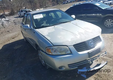 2004 Nissan Sentra 1.8S from USA, damaged, VIN 3N1CB51D14L859986